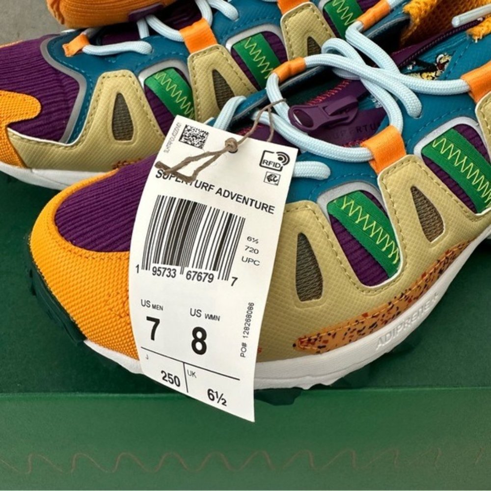 SOLD Adidas Superturf Adventure Sean Wotherspoon Jiminy Cricket Sneaker 7 Men - Picture 5 of 10